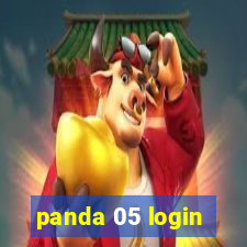 panda 05 login